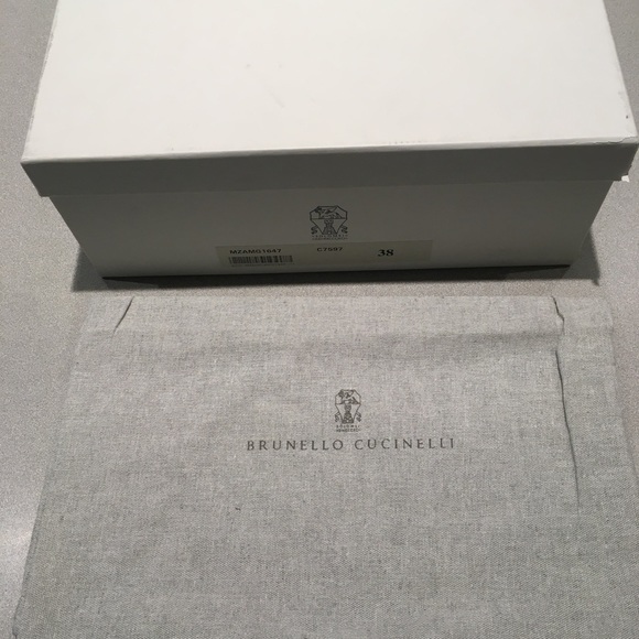 Brunello Cucinelli Platform Leather Boot sz 38 NIB - Picture 8 of 8